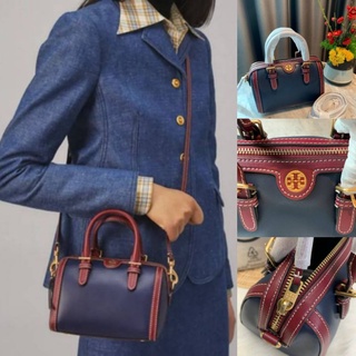 TORY BURCH T Monogram Color-block Mini Duffle