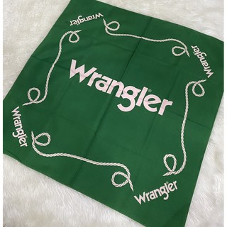 Wrangler 💯ผ้าพันคอแบรนด์เนมมือสองแท้