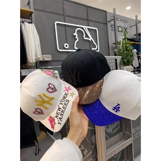 🔥พร้อมส่ง แท้100%🔥หมวกแบรนด์ MLB 🇰🇷 ป้ายแท็กเกาหลี🇰🇷