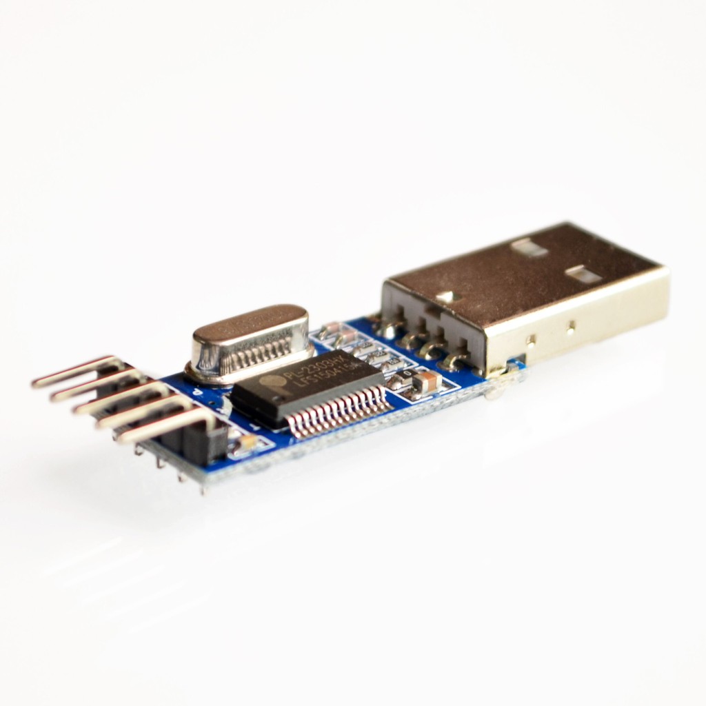 PL2303 โมดูลอะแดปเตอร์แปลง USB เป็น RS232 TTL พร้อม PL2303HX