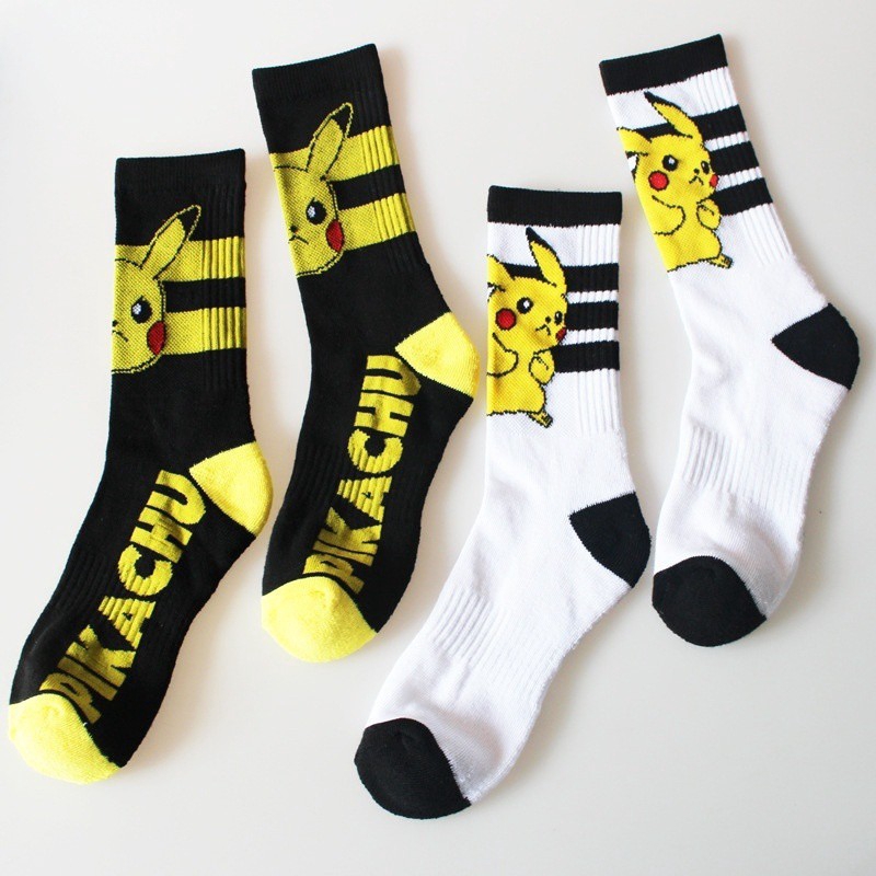 Sohopo xiajing666 Fashion 3D Printed Cartoon Pokemon Go Sock WomenSock