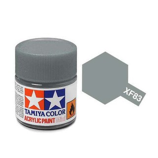 สีสูตรน้ำทามิย่า Tamiya Acrylic XF83 Med Sea Gray 2 RAF 10ml