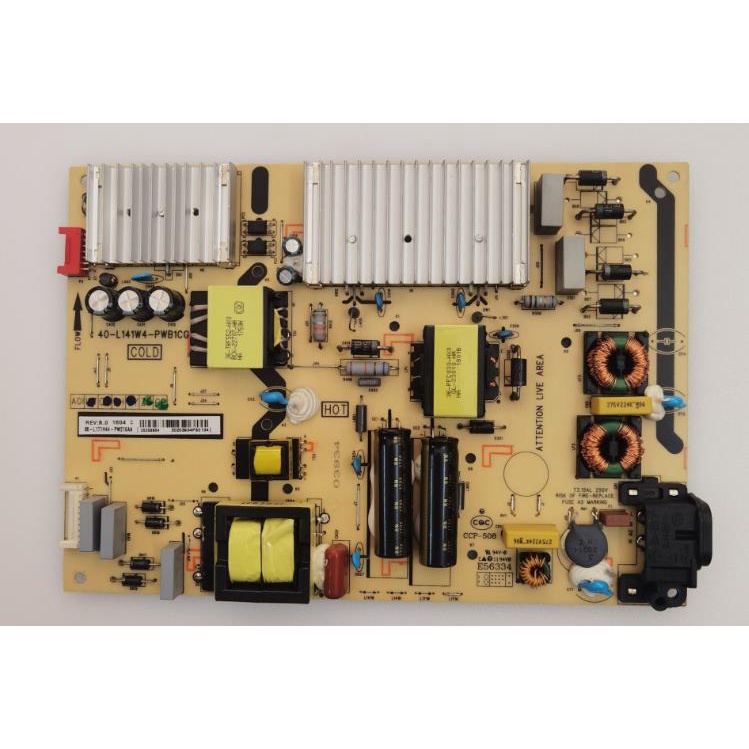 TCL 65L2/V2 65P5/P6/F6/T3 Power Board 40-L141W4-PWB1CG/PWC1CG pxa1