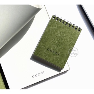 GUCCI-Note Pad Collection 2021 สมุดฉีกกุชชี่สีเขียวของแท้100%