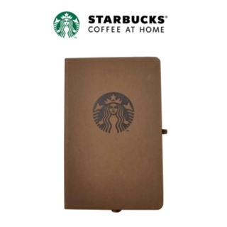 Starbucks Limited Leather Notebookสีน้ำตาล ลิมิเดต