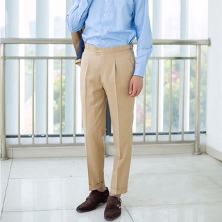 KINGMAN handmade tailored Trouser กางเกงสั่งตัด สั่งตัดกางเกง ที่นี้ที่เดียว ตัดตามสัดส่วนได้ กางเกงขายาว กางเกงตัดใหม่