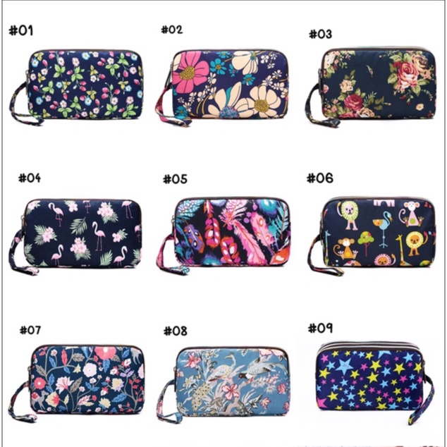 กระเป๋าสตางค์มี10 แบบ มี 3 ช่อง กระเป๋าใส่เงิน-   8055