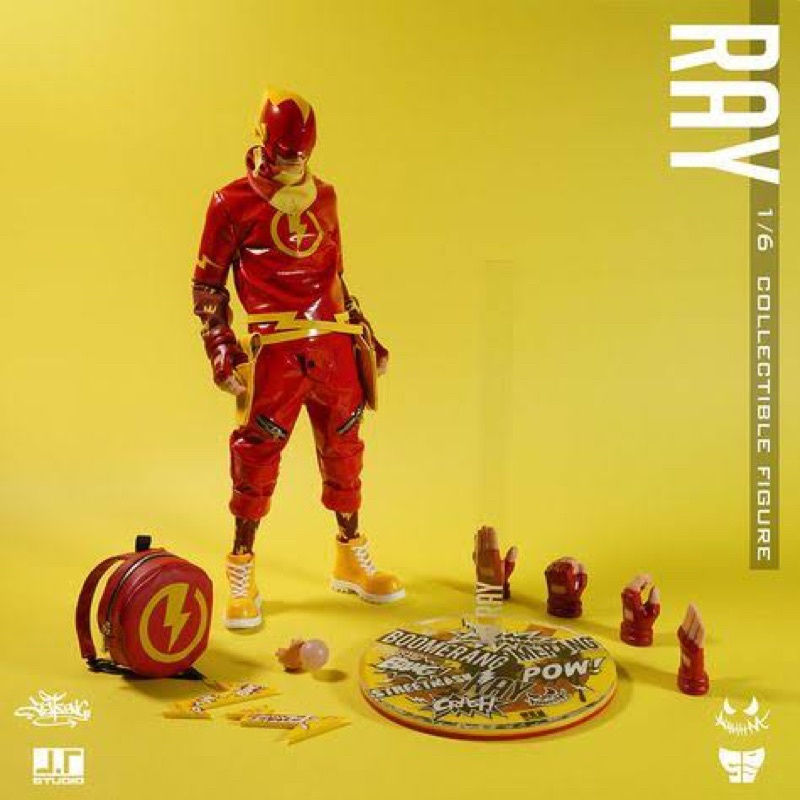 RAY 1/6 (THE FLASH INSPIRED COSPLAY) FROM JT STUDIO