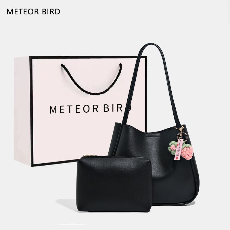 Meteor BIRD กระเป๋าสะพายไหล่ หนังนิ่ม ขนาดใหญ่ จุของได้เยอะ สําหรับ ...