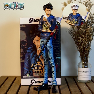 ของเล่นฟิกเกอร์ One Piece GROS THE GRANDLINE MEN Wanokuni vol.14 Trafalgar Law ขนาด 29 ซม.