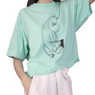 Kiss Me Doll - เสื้อครอป Moominลิขสิทธิ์แท้ จาก Kissmedoll การันตีของแท้100%