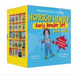 หนังสือชุด Horrid Henry: Early Reader Set 25 เล่ม หนังสือหัดอ่านภาษาอังกฤษ สำหรับเด็ก