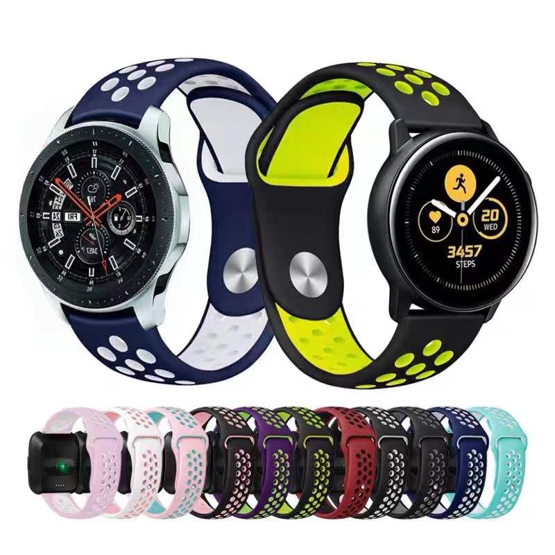 สายนาฬิกาไนกี้ ใช้ได้กับ Smart Watch P80pro Y7 DT88pro DT89 DT96 Samsung Huawei XiaoMi Garmin  ขนาด 20mm