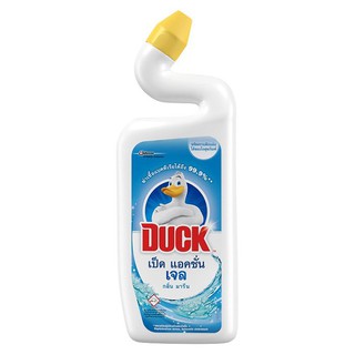 ✨ขายดี✨ เป็ด แอคชั่น เจลทำความสะอาดโถสุขภัณฑ์ กลิ่นมารีน 500 มล. DUCK Action Gel Toilet Cleaner Marine Scent 500 ml.