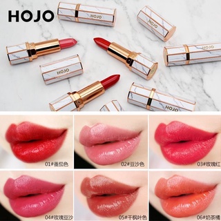 Hojo Smooth Texture Lasting Silky Lipstick [No.8012] ลิปสติกแท่งหมุน เนื้อดี สีสวย ติดทนยาวนาน