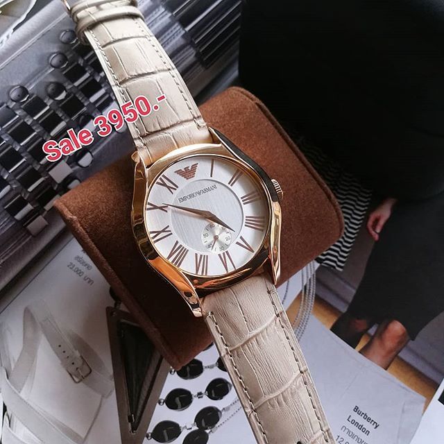 Emporio Armani Men's Leather Watch
