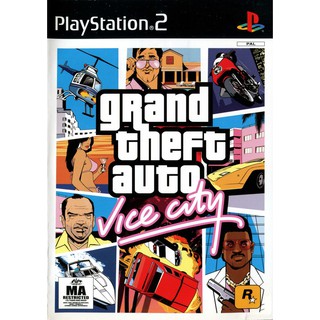 แผ่นเกมส์ Ps2 GTA Vice City ปลายทางได้