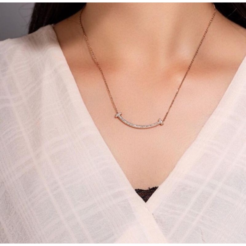 สร้อยคอ Iyaewon Class | สร้อยคอลูกปัดไทเทเนียม TFF Smile