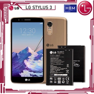 LG Stylus 3 เดิม รุ่น V20 รุ่น BL-44E1F คุณภาพสูง (3200mAh) แบตเตอรี่ LG ของแท้