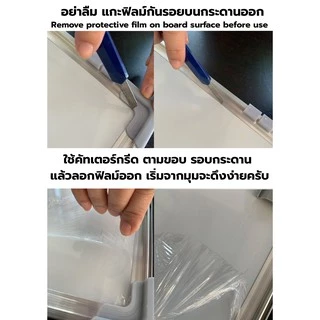 [ แถมฟรีอุปกรณ์ ] กระดานไวท์บอร์ด กระดานไวบอร์ด กระดานไวท์บอร์ดแม่เหล็ก Whiteboard พร้อมใช้งาน