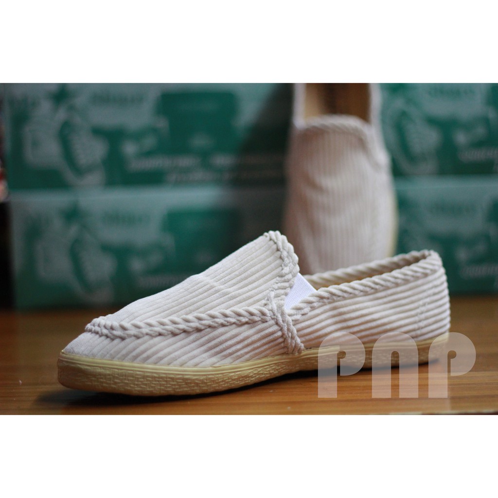 ผ้าใบ รองเท้า M95 มาแชร์ (Mashare) แบบสวม ลูกฟูก ทรง สลิปออน slip on กังฟู มี เก็บปลายทาง 37-44