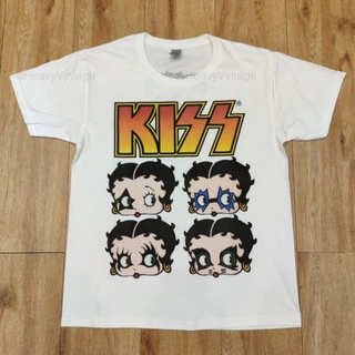 BETTY BOOP KISS DTG เสื้อดิจิตอลปริน เสื้อวง เสื้อการ์ตูน