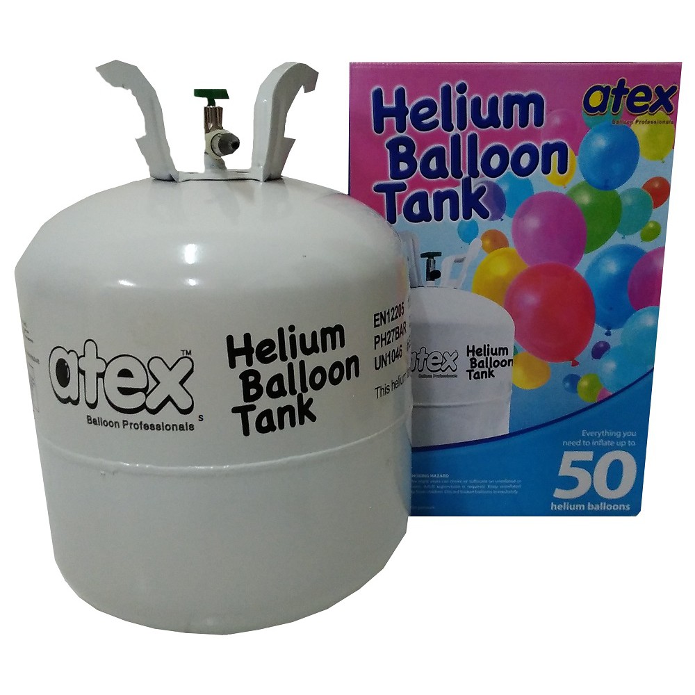 Atex helium Balloon ถังแก๊ส helium Belon Tank (22L) สําหรับลูกโป่ง 50 ชิ้น
