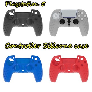 ฟรี!จุกอนาล็อค ซิลิโคนเคสจอย PS5 Playstation5 Silicone case แถมฟรี!จุกอนาล็อค1คู่ เคสจอย PS5 ซิลิโคนเคส