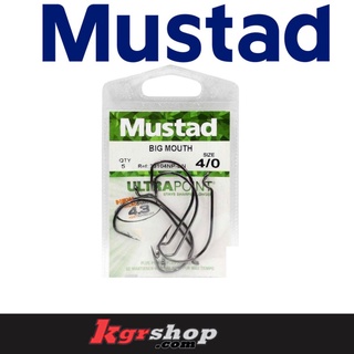 ตัวเบ็ด Mustad Big Mouth Tube Hook รหัส 38104NP-BN