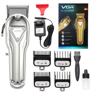 รุ่นล่าสุดของ clipper ผมไฟฟ้า VGR v-133 แบบพกพาขนาด clipper ผมไฟฟ้าแกะกรรไกร clipper ผมน้ำมันย้อนยุค pusher ร้านทำผมมืออ