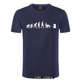 เสื้อยืด พิมพ์ลายเกมคอนโซล Evolution of Man สําหรับผู้ชาย XS-XXXLSize S-5XL