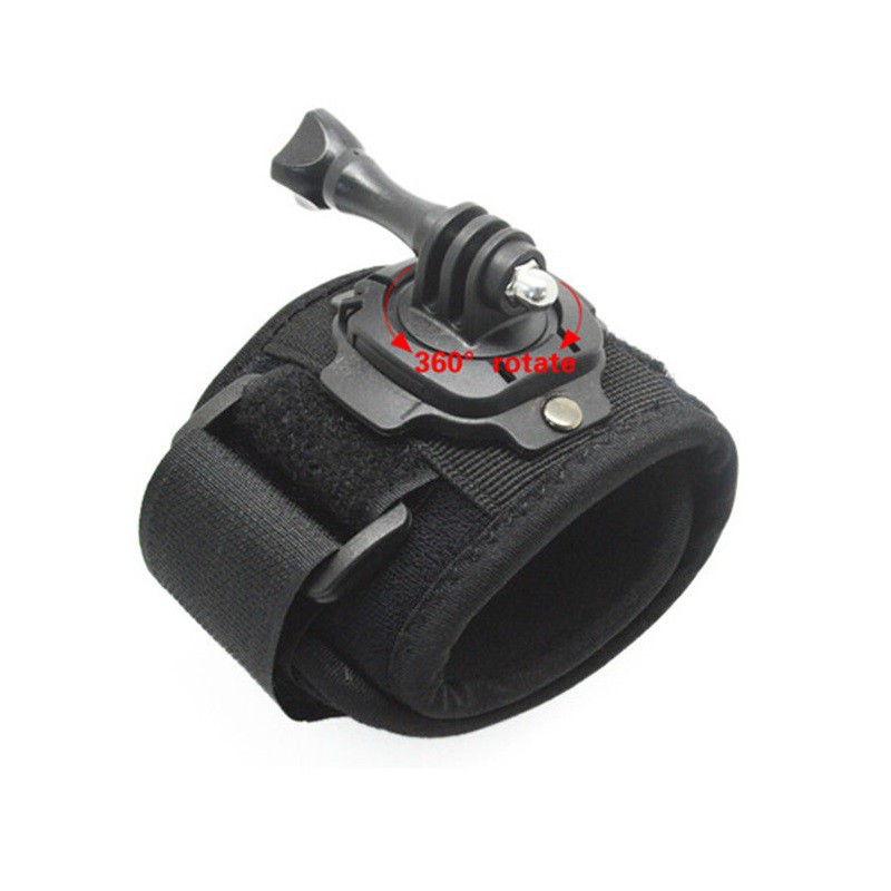 ตัวยึดสายรัดข้อมือหมุนได้ 360 องศาพร้อมสกรูสําหรับเข็มขัดแขนยืดหยุ่น โกโปร