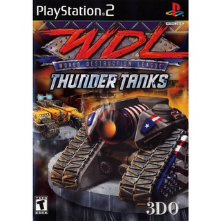 World Destruction League: Thunder Tanks แผ่นเกมส์ ps2