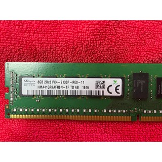 HMA41GR7AFR8N-TF - SK Hynix 1x 8GB DDR4-2133 RDIMM PC4-17000P-R Dual Rank x8 Module แรม Server Register Memory