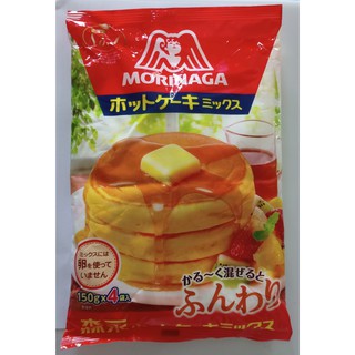 MORINAGA HOT CAKE MIX แป้งผสมสำหรับทำแพนเค้ก 600 g.นำเข้าจากญี่ปุ่น ขนม เบเกอรี่ วัตถุดิบสำหรับทำขนม  แป้งสำเร็จรูป