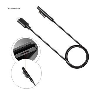 【RB】สายชาร์จ Usb Type-C แบบเปลี่ยน สําหรับ Microsoft Surface Pro 6 5 4 3