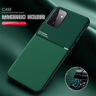 Samsung a 52 fashion case leather texture car magentic phone cover for samsung galaxy a52 a52s a42 a12 a72 m12 A22 a32 5g 4g sm-a526b/ds 6.5 silicone shockproof phone house casing