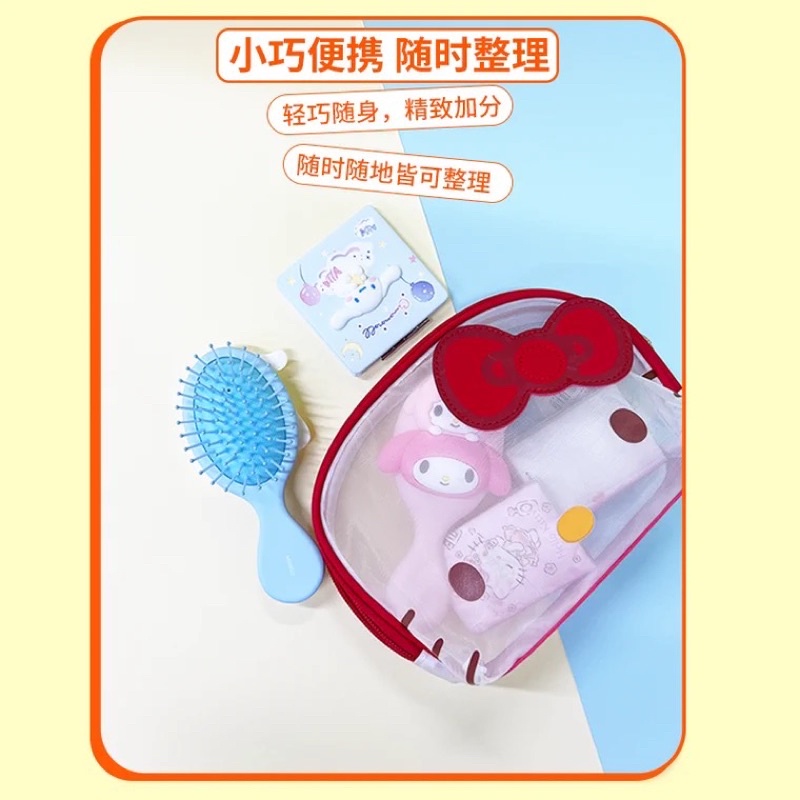 [ พร้อมส่ง 💕] Sanrio Characters x Miniso ซานริโอ้ My Melody  Cinnamon มายเมโลดี้ ชินนาม่อน หวีผม จิ๋ว แท้💯 - รูปที่ 4