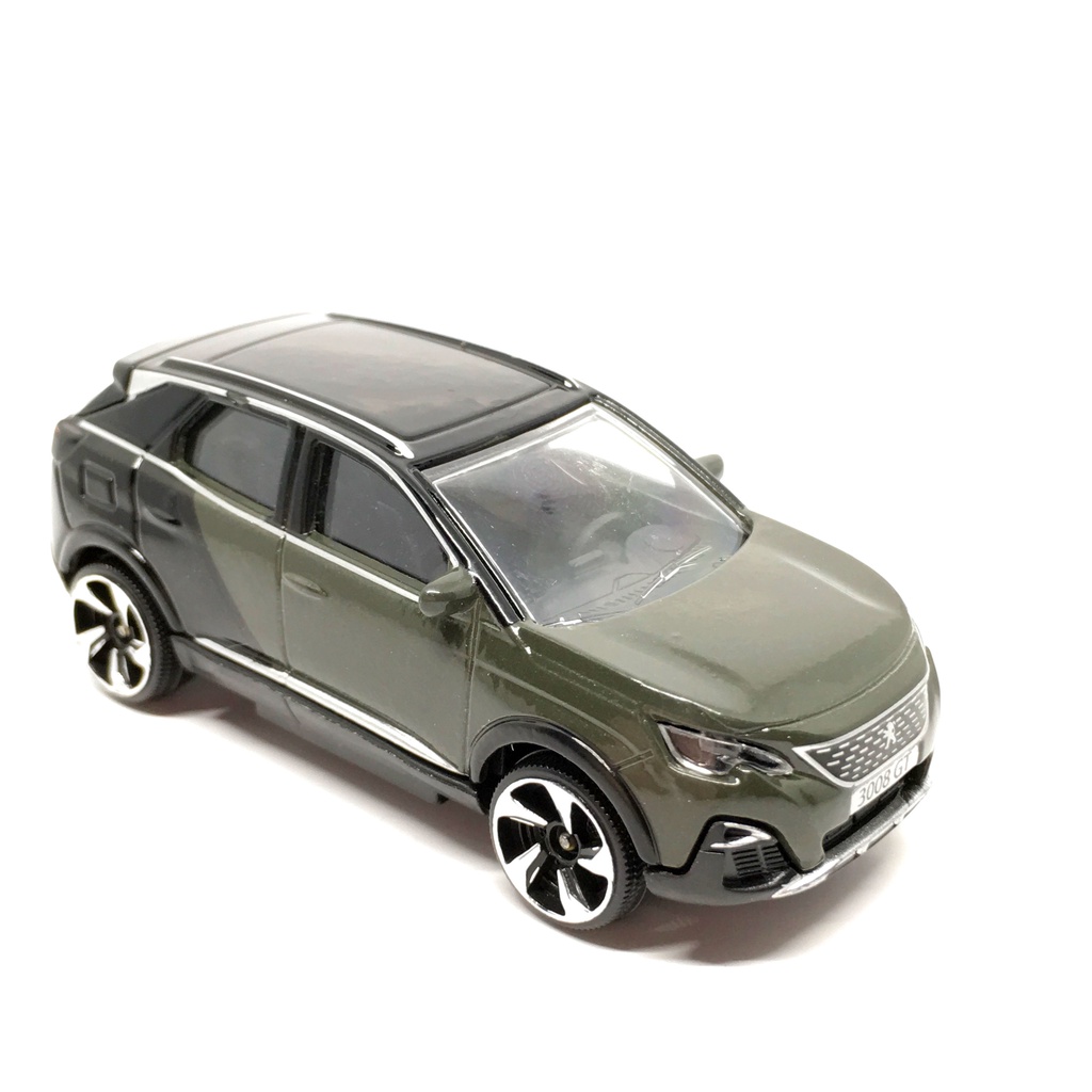 Majorette Peugeot 3008 GT - Dark Green Color /Wheels 5LTS /scale 1/61 (3 inches) no Package