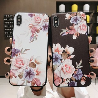 เคสโทรศัพท์มือถือ ลายดอกไม้ สไตล์เรโทร สําหรับ Samsung Galaxy note 8 9 10 plus lite note20 ultra s8 s9 s10 s20 plus s21 s22 s23 ultra s20fe s21fe