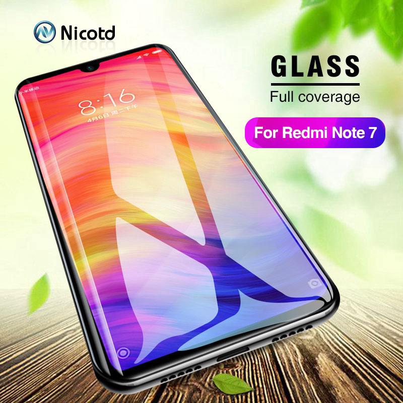 Xiaomi Redmi Note 7 6 5 Pro ฟิล์มกระจกนิรภัย 2.5D Screen Protectors for Xiaomi Redmi Note 10 Pro Max Note 10s 9t 9