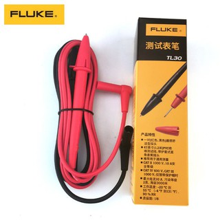 Fluke TEST LEAD สายมิเตอร์ Fluke รุ่น TL30 ทนทาน สามารถใช้ได้กับทุกยี่ห้อ ของแท้ ออกใบกำกับภาษีได้