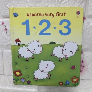 Usborne very first  1 2 3 (board book) หนังสือมือสอง