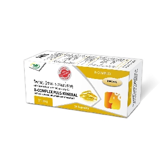 วิตามินบีรวม ผสมแร่ธาตุ l B-Complex plus Mineral l THP Brand