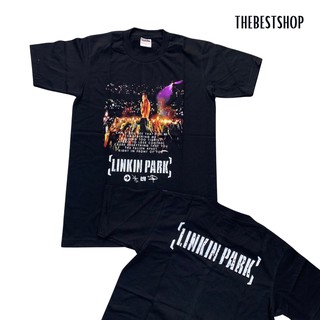 เสื้อยืดโอเวอร์ไซส์เสื้อวง Linkin Park เสื้อวินเทจ สกรีนหน้าหลัง ลายสวย สินค้าขายดีS-3XL