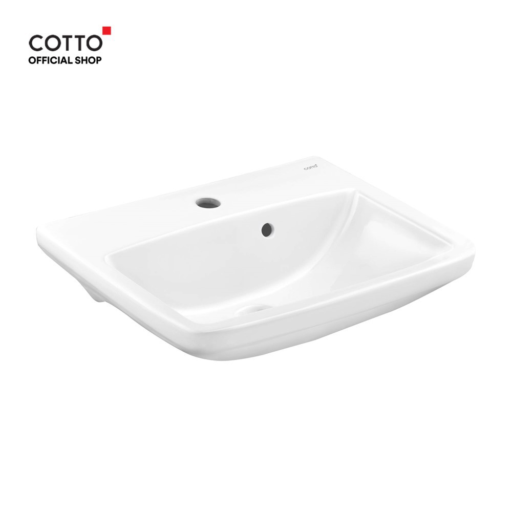 COTTO อ่างล้างหน้าแบบแขวนผนัง รุ่น C00580 SERVE S