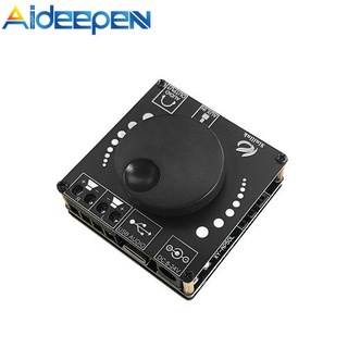 Aideepen บอร์ดขยายเสียงสเตอริโอดิจิทัล บลูทูธ 5.0 TPA3116D2 20WX2 50WX2