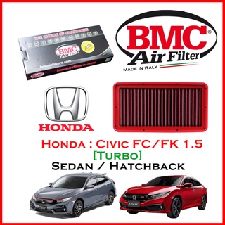 BMC Airfilters® (ITALY)🇮🇹 Performance Air Filters กรองอากาศแต่ง สำหรับ Honda:CIVIC FK / FC 1.5 Turbo เทอร์โบ 2018-2020