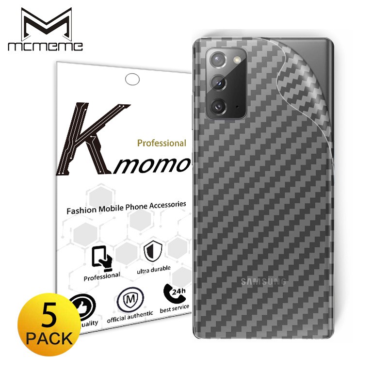 [ซื้อ 1 รับ 4] ฟิล์มคารบอนไฟเบอร์ กันรอยด้านหลัง สำหรับ For Samsung Galaxy S25 FE S24 Ultra S23 S22 