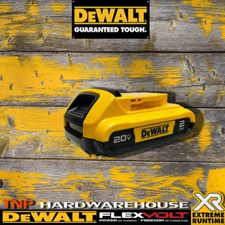 DEWALT แบตเตอรี่ Lithium-ion 18V 2.0Ah รุ่น DCB183 รับประกันศูนย์ 1 ปี